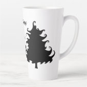 Christmas is Love Black Tree Saying Latte Mok (Rechts)