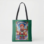 Christmas is my life, tote bag (Voorkant)