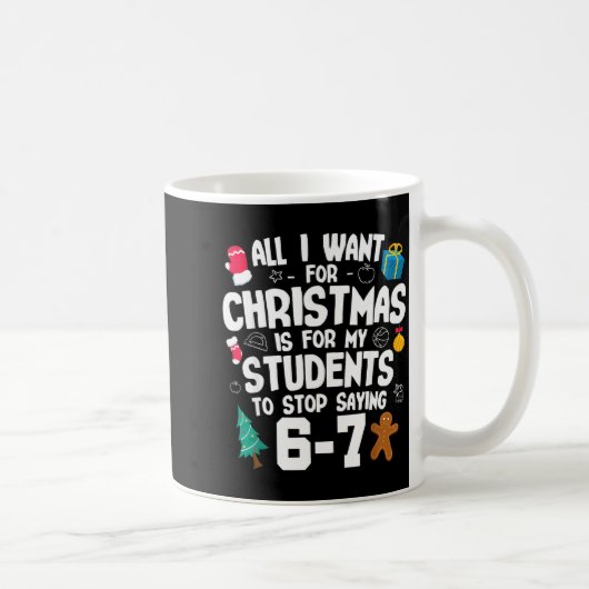 Christmas Is My Students To Stop Saying 67 _ Aweso Koffiemok (Rechts)