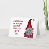 CHRISTMAS IS SPECIAAL OMDAT HET BIJ "U" IS KAART (Voorkant)