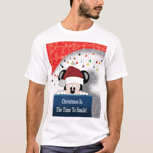 Christmas Is the Time to Smile Tee T-shirt (Voorkant)