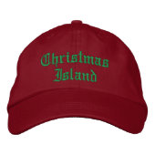 Christmas Island Custom Petten (Voorkant)