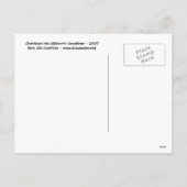 Christmas Isle SEAson's Greetings Briefkaart (Achterkant)