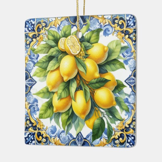 Christmas Italian Lemons Ornament (Links)