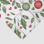 Christmas Ivy Tissuepapier (Detail)