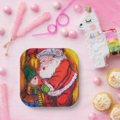 CHRISTMAS JE BETER NIET PLAATST PAPIEREN BORDJE (Feest)