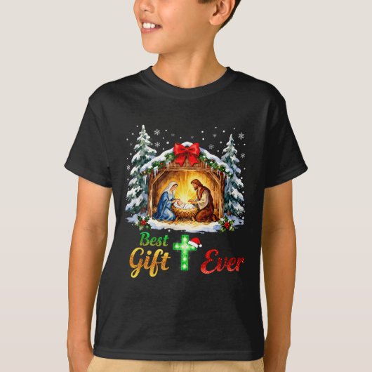 Christmas Jesus  T-shirt (Voorkant)