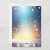 Christmas Jewel Frame Holiday Card Feestdagenkaart (Achterkant)