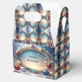 Christmas Jewel Lijst Holiday Gift Box Bedankdoosjes (Geopend)