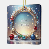Christmas Jewel Lijst Holiday Ornament (Links)