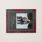 Christmas Jigsaw Puzzle | Family Photo Gift Legpuzzel (Horizontaal)