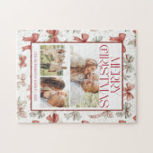 Christmas Jigsaw Puzzle | Family Photo Gift Legpuzzel (Horizontaal)