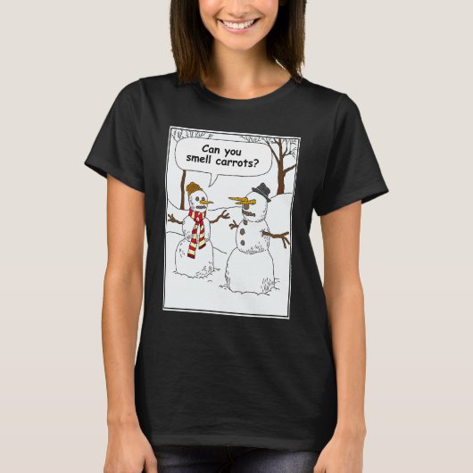 Christmas Joke Can You Smell Carrots Xmas Idea T-shirt (Voorkant)