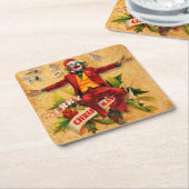 Christmas Joke Kartonnen Onderzetters (Schuin)