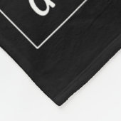 Christmas Jolly Syllables Teacher Students Funny S Fleece Deken (Hoek)