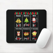 Christmas Jolly Syllables Teacher Students Funny S Muismat (Met muis)