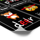 Christmas Jolly Syllables Teacher Students Funny S Poster (Hoek)