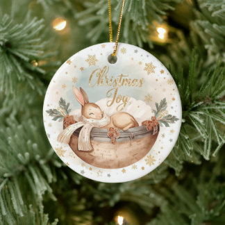 Christmas Joy – A Keepsake of Firsts, Light & Love Keramisch Ornament