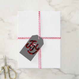 Christmas Joy Buffalo Plaid Cadeaulabel