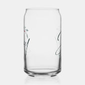 Christmas Joy Drinkware Glass Blikvorm Glas (Links)