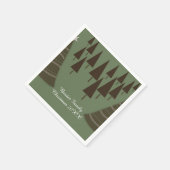 Christmas Joy-Elegant Holiday Style Servet (Hoek)