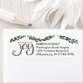 Christmas Joy Garland Etiket (Insitu)