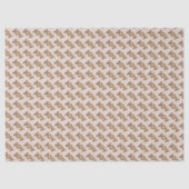 Christmas Joy Leopard Pattern Tissuepapier (Voorkant)