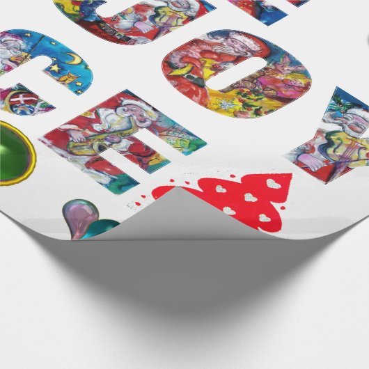 CHRISTMAS JOY LIVE PEACE CADEAUPAPIER (Hoek)