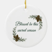 “Christmas Joy” Ornament (Achterkant)