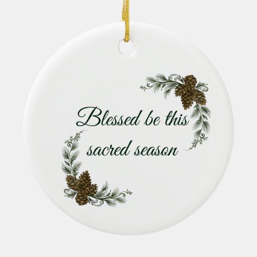 “Christmas Joy” Ornament (Achterkant)