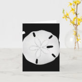 Christmas Joy Sand Dollar T Shirt  Kaart (Gele Bloem)