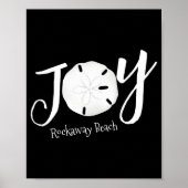 Christmas Joy Sand Dollar T Shirt  Poster (Voorkant)