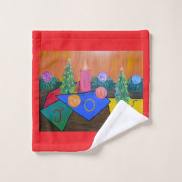 Christmas Joy  Washandje