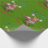 Christmas Joy Wrapping Paper Cadeaupapier (Hoek)