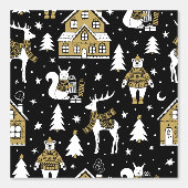 Christmas Joyful Night for Your Kid Room Behang (Voorkant)