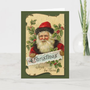 Christmas, Joys be Thine Feestdagen Kaart