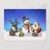 Christmas Jug Band Briefkaart (Voorkant)