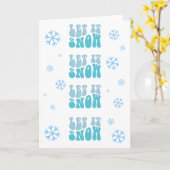 Christmas Kaart - Blank Inside - Aangepast bericht (Gele Bloem)