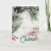 Christmas Kaart - Blank Inside - Aangepast bericht (Voorkant)