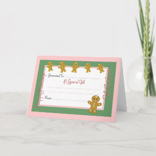 Christmas Kaart Cadeaubon
