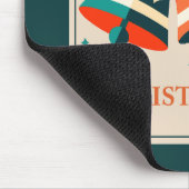 Christmas Kaart - Christmas Jingle Bells and Stars Muismat (Hoek)