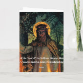 Christmas Kaart - Licht van de Wereld door W.H.Hun (Achterkant)