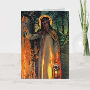 Christmas Kaart - Licht van de Wereld door W.H.Hun