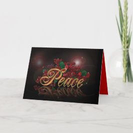 Christmas Kaart Peace