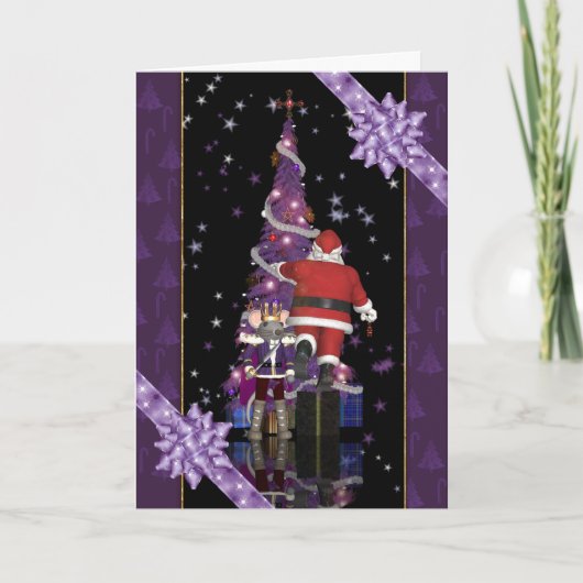 Christmas Kaart Santa Nutcracker Mouse King Holida (Voorkant)