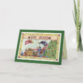 Christmas Kaart Speelgoed Store (Voorkant)