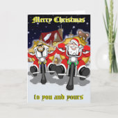 CHRISTMAS-KAARTEN FEESTDAGEN KAART (Voorkant)