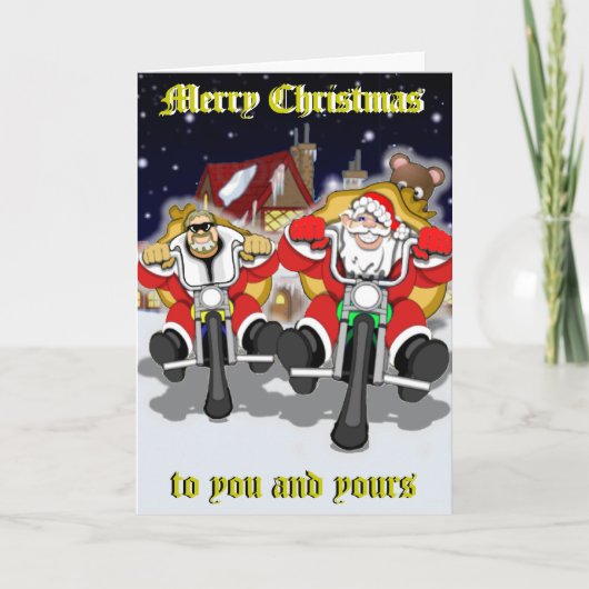 CHRISTMAS-KAARTEN FEESTDAGEN KAART (Voorkant)