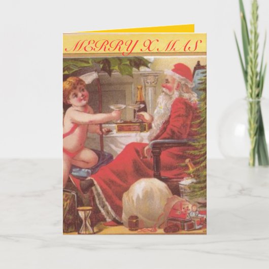 CHRISTMAS-KAARTEN - VICTORIAANS ERA-KAARTEN VOOR B FEESTDAGEN KAART (Voorkant)