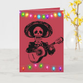 CHRISTMAS-KAARTEN VOOR GOTHISCHE KREEPEN KAART (Gele Bloem)